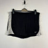 Vintage 90s Black and White Nike Sport Shorts Women's Medium