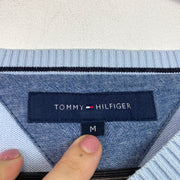 Light Blue Tommy Hilfiger Jumper Women's Medium