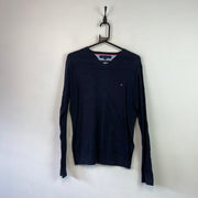 Navy Tommy Hilfiger Jumper Men's Small