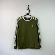 Green Adidas Jumper Women's Large