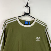 Green Adidas Jumper Women's Large