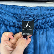 Blue and White Jordan Sport Basketball Shorts Men's XL