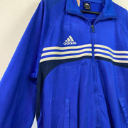 Blue Adidas Track Jacket Women's XL