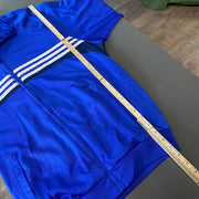 Blue Adidas Track Jacket Women's XL