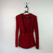 Red Ralph Lauren Knitwear Sweater Dress XS