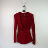 Red Ralph Lauren Knitwear Sweater Dress XS