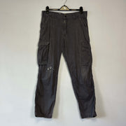 Grey Carhartt Cargo Trousers 34" x 32" Baggy Skate