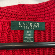 Red Ralph Lauren Knitwear Sweater Dress XS