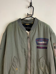 Khaki Bomber Jacket Men's L/XL