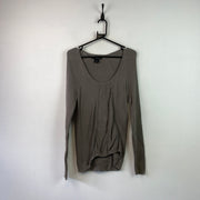 Grey Calvin Klein Knitwear Sweater Women's Medium