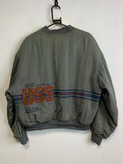 Khaki Bomber Jacket Men's L/XL