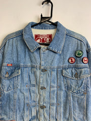 Blue Denim Jacket Women's Large