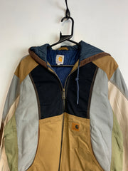 Reworked Multicolour Carhartt Workwear Jacket Men's Medium