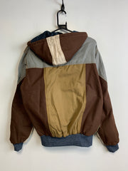 Reworked Multicolour Carhartt Workwear Jacket Men's Medium