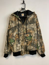 Reworked Tree Print Carhartt Workwear Jacket Men's Medium