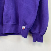 Vintage 90s Purple Russell Athletic Blank Sweatshirt Men's XL