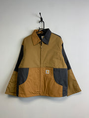 Reworked Multicolour Carhartt Workwear Jacket Men's Large