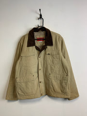 Beige Wrangler Workwear Jacket Men's Large