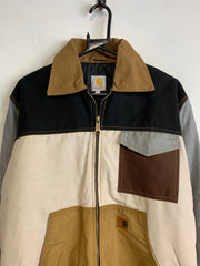 Reworked Multicolour Carhartt Workwear Jacket Men's medium