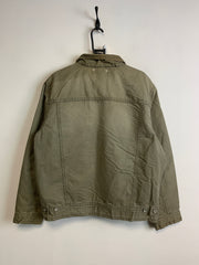 Khaki Green Gap Utility Jacket Men's Large