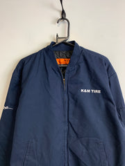 Navy Workwear Jacket Men's Large