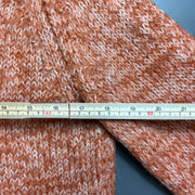 Orange Mohair Sweater Women's Medium