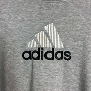 Vintage Adidas Grey Sweatshirt Large