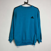 Vintage Blue Adidas Sweatshirt Medium