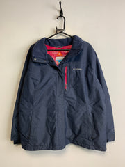 Navy Columbia Raincoat Men's XXL