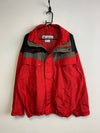 Red Columbia Raincoat Men's Large