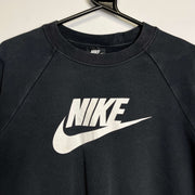 Black Nike Swoosh Sweatshirt Medium