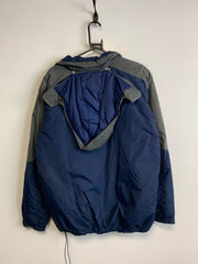 Navy Columbia Raincoat Men's Medium