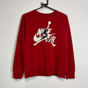 Vintage Red Nike Air Jordan Sweatshirt Youth's Large