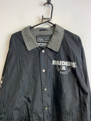 Black NFL Windbreaker Men's Small