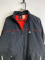 Grey Adidas Jacket Men's Large