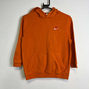 Orange Nike Hoodie Pullover Women's XS