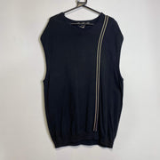 Vintage Navy Nike Golf Vest Knit Jumper Sweater XL