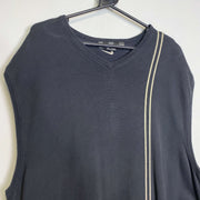 Vintage Navy Nike Golf Vest Knit Jumper Sweater XL