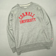 Grey Embroidery Sweatshirt Men's Medium