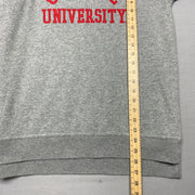 Grey Embroidery Sweatshirt Men's Medium