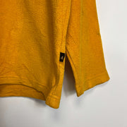 Vintage 90s Yellow Adidas Crewneck Fleece Small