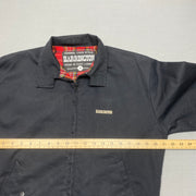 Black Harrington Jacket Men's Small