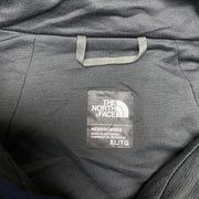 Navy and Grey North Face Jacket Men's XL