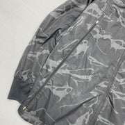 00s Grey Nike Raincoat Men's Large