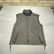 Grey Columbia Fleece Vest Men's XXXL