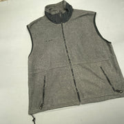 Grey Columbia Fleece Vest Men's XXXL