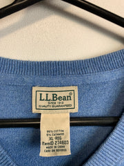 Blue L.L.Bean Jumper Men's Large