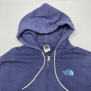 Navy North Face zip up Hoodie Men's Medium