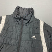 00s Black and White Nike Jacket Women's Medium