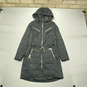 Black Barbour Long Coat Women's Medium